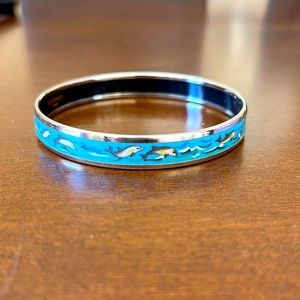 Hermes Dolphin Bangle Bracelet